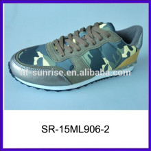 SR-15ML906 camuflaje color superior barato zapatos corrientes zapatos corrientes al por mayor zapatos deportivos